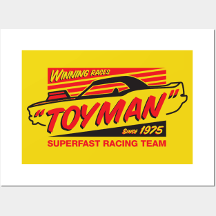 1975 - Toyman - Superfast Diecast Racer (Yellow Edition) Posters and Art